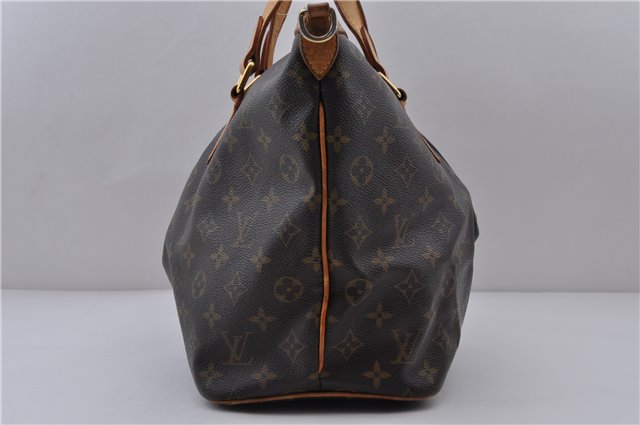 Authentic LOUIS VUITTON Monogram Palermo PM Shoulder Tote Bag M40145 LV 4712C