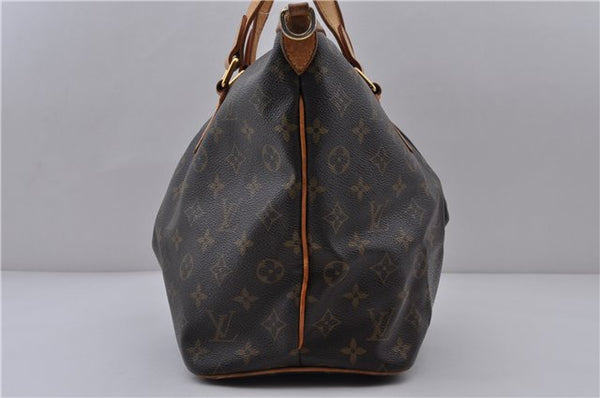 Authentic LOUIS VUITTON Monogram Palermo PM Shoulder Tote Bag M40145 LV 4712C