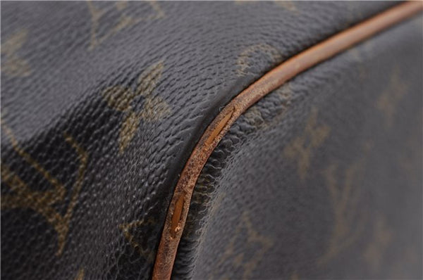 Authentic LOUIS VUITTON Monogram Palermo PM Shoulder Tote Bag M40145 LV 4712C