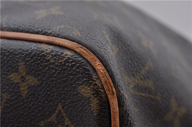 Authentic LOUIS VUITTON Monogram Palermo PM Shoulder Tote Bag M40145 LV 4712C