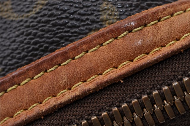 Authentic LOUIS VUITTON Monogram Palermo PM Shoulder Tote Bag M40145 LV 4712C