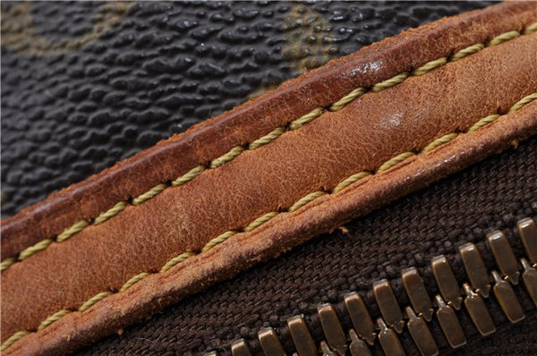 Authentic LOUIS VUITTON Monogram Palermo PM Shoulder Tote Bag M40145 LV 4712C