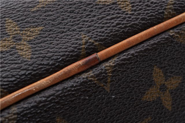 Authentic LOUIS VUITTON Monogram Palermo PM Shoulder Tote Bag M40145 LV 4712C