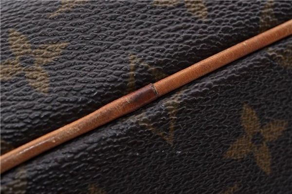 Authentic LOUIS VUITTON Monogram Palermo PM Shoulder Tote Bag M40145 LV 4712C