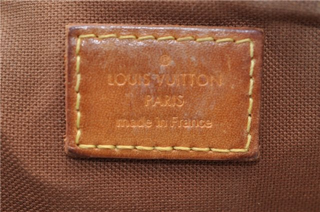 Authentic LOUIS VUITTON Monogram Palermo PM Shoulder Tote Bag M40145 LV 4712C