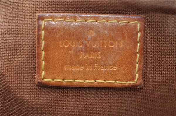 Authentic LOUIS VUITTON Monogram Palermo PM Shoulder Tote Bag M40145 LV 4712C