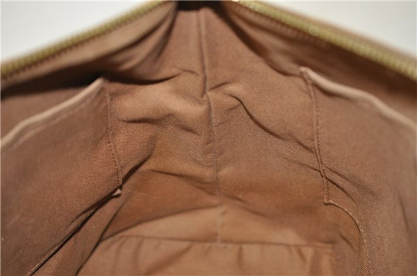 Authentic LOUIS VUITTON Monogram Palermo PM Shoulder Tote Bag M40145 LV 4712C