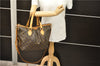Authentic LOUIS VUITTON Monogram Palermo PM Shoulder Tote Bag M40145 LV 4712C