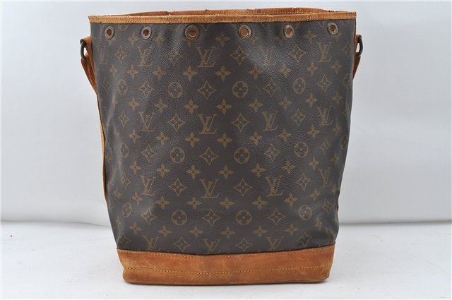 Authentic Louis Vuitton Monogram Noe Shoulder Bag M42224 LV 4712D