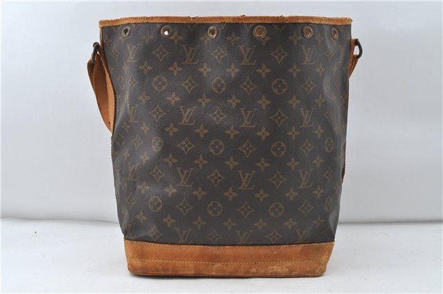 Authentic Louis Vuitton Monogram Noe Shoulder Bag M42224 LV 4712D