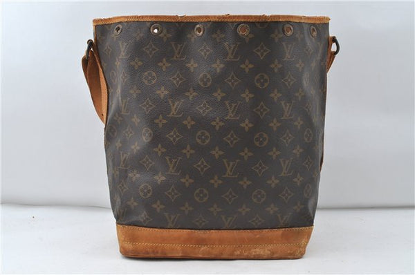 Authentic Louis Vuitton Monogram Noe Shoulder Bag M42224 LV 4712D