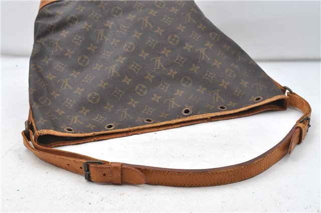 Authentic Louis Vuitton Monogram Noe Shoulder Bag M42224 LV 4712D