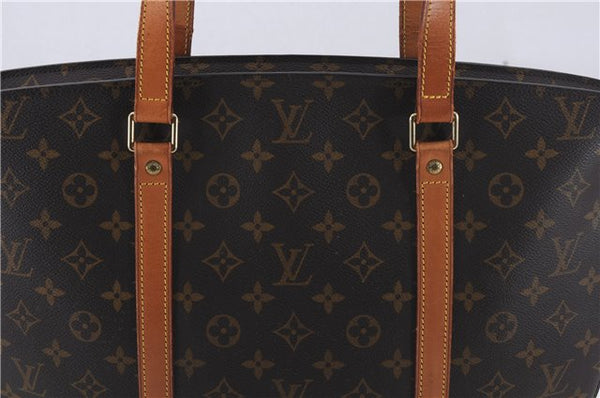 Authentic Louis Vuitton Monogram Babylone Shoulder Tote Bag M51102 LV 4713D