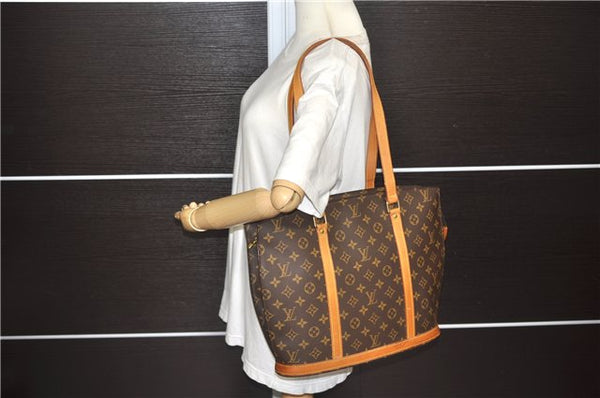 Authentic Louis Vuitton Monogram Babylone Shoulder Tote Bag M51102 LV 4713D