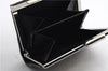 Authentic BURBERRY Nova Check Coin Case Purse Canvas Leather Beige Black 4713E