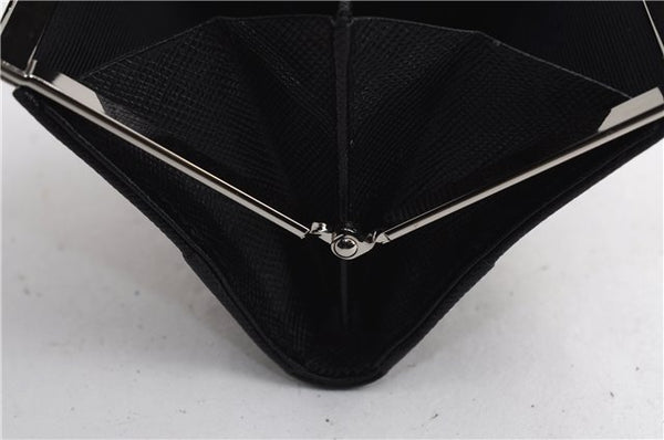 Authentic BURBERRY Nova Check Coin Case Purse Canvas Leather Beige Black 4713E