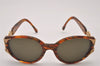 Authentic FENDI Vintage Sunglasses FS291 Plastic Brown 4713I