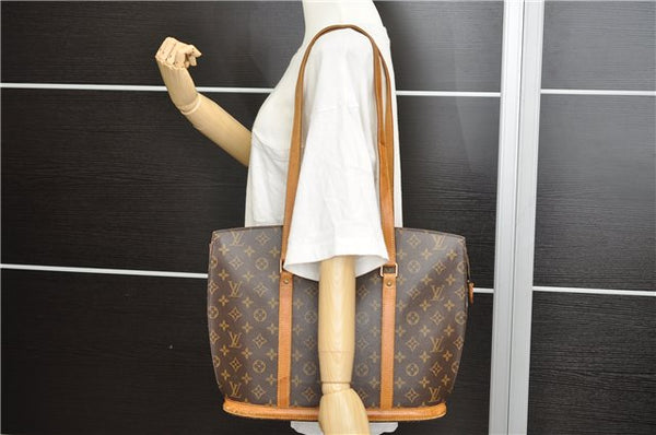 Authentic Louis Vuitton Monogram Babylone Shoulder Tote Bag M51102 LV 4714D