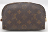Authentic LOUIS VUITTON Monogram Pochette Cosmetic Pouch M47515 LV 4715C