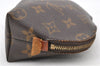 Authentic LOUIS VUITTON Monogram Pochette Cosmetic Pouch M47515 LV 4715C