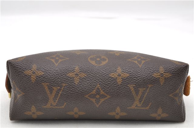 Authentic LOUIS VUITTON Monogram Pochette Cosmetic Pouch M47515 LV 4715C