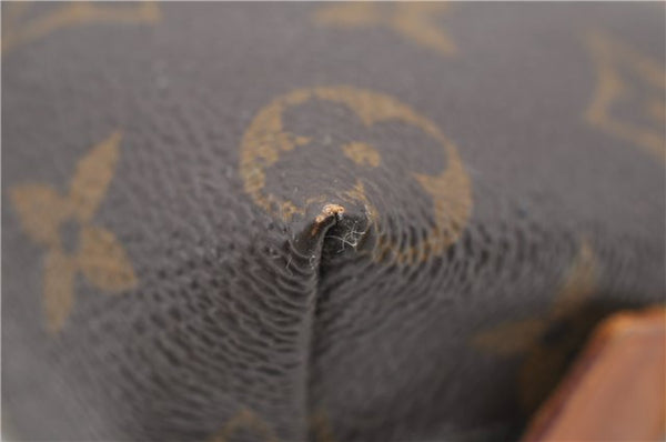 Authentic LOUIS VUITTON Monogram Pochette Cosmetic Pouch M47515 LV 4715C