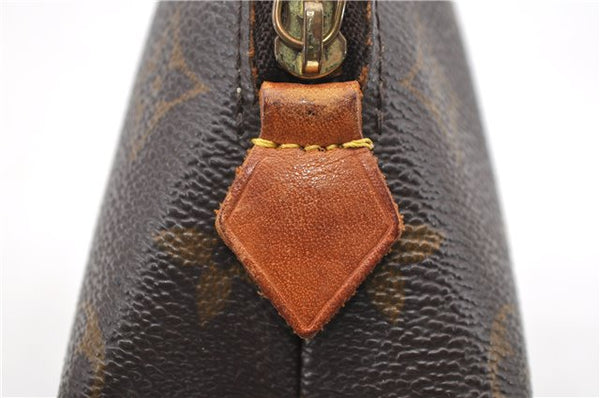 Authentic LOUIS VUITTON Monogram Pochette Cosmetic Pouch M47515 LV 4715C