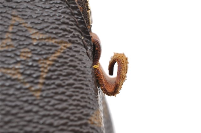 Authentic LOUIS VUITTON Monogram Pochette Cosmetic Pouch M47515 LV 4715C