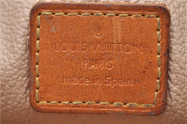 Authentic LOUIS VUITTON Monogram Pochette Cosmetic Pouch M47515 LV 4715C