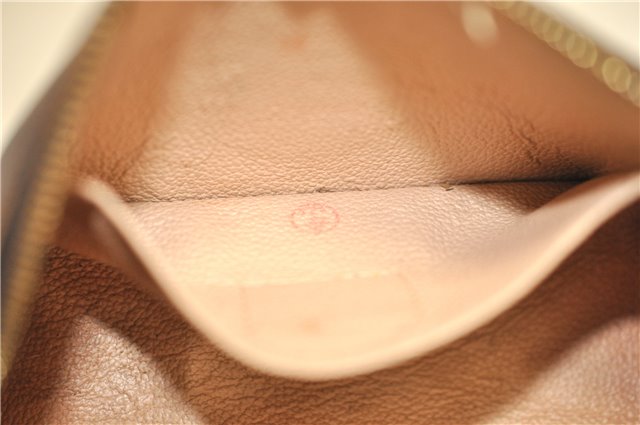 Authentic LOUIS VUITTON Monogram Pochette Cosmetic Pouch M47515 LV 4715C