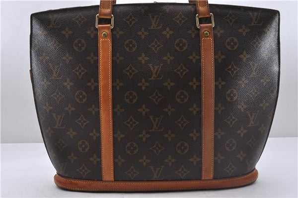 Authentic Louis Vuitton Monogram Babylone Shoulder Tote Bag M51102 LV 4715D