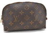 Authentic LOUIS VUITTON Monogram Pochette Cosmetic Pouch M47515 LV 4715C