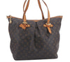 Authentic Louis Vuitton Monogram Palermo GM Shoulder Tote Bag M40146 LV 4716D