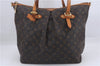 Authentic Louis Vuitton Monogram Palermo GM Shoulder Tote Bag M40146 LV 4716D