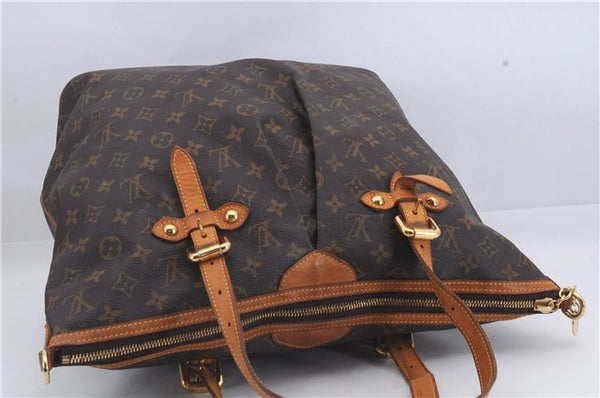 Authentic Louis Vuitton Monogram Palermo GM Shoulder Tote Bag M40146 LV 4716D