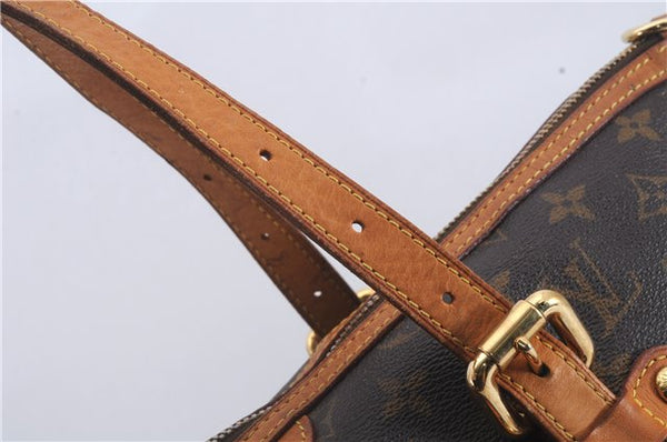 Authentic Louis Vuitton Monogram Palermo GM Shoulder Tote Bag M40146 LV 4716D