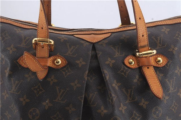 Authentic Louis Vuitton Monogram Palermo GM Shoulder Tote Bag M40146 LV 4716D