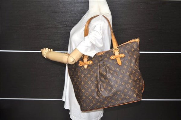 Authentic Louis Vuitton Monogram Palermo GM Shoulder Tote Bag M40146 LV 4716D