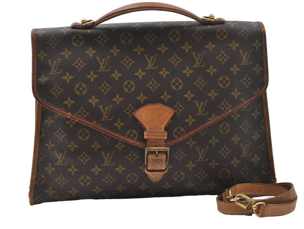 Auth Louis Vuitton Monogram Beverly 44 2Way Shoulder Hand Bag M51120 LV 4717D