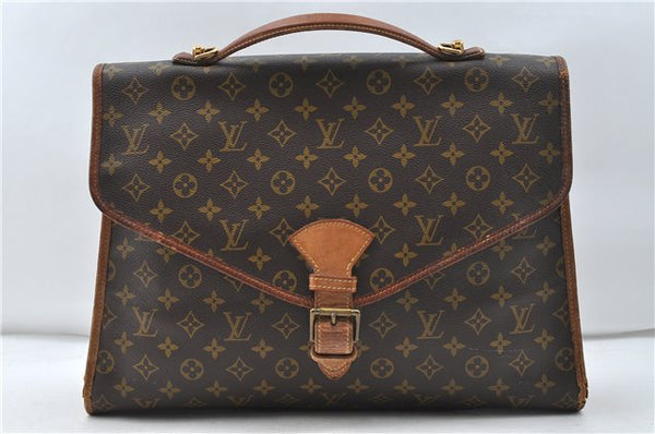 Auth Louis Vuitton Monogram Beverly 44 2Way Shoulder Hand Bag M51120 LV 4717D