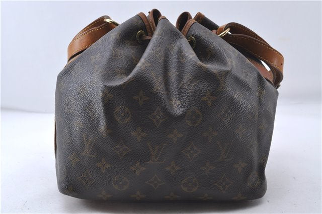 Authentic Louis Vuitton Monogram Petit Noe Shoulder Bag M42226 LV 4718D