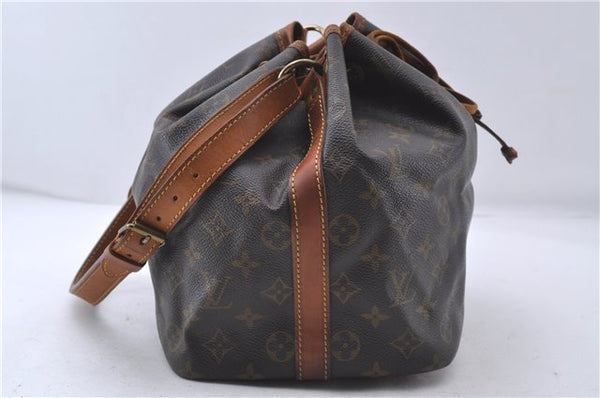Authentic Louis Vuitton Monogram Petit Noe Shoulder Bag M42226 LV 4718D