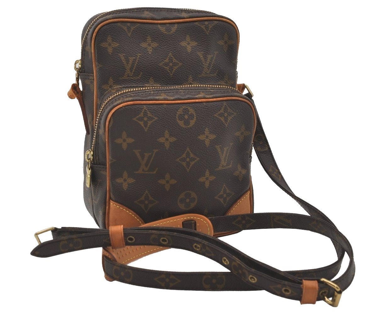 Authentic Louis Vuitton Monogram Amazone Shoulder Cross Bag M45236 LV Junk 4718I