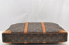 Authentic Louis Vuitton Monogram Porte Documents Voyage M53361 Briefcase 4719I