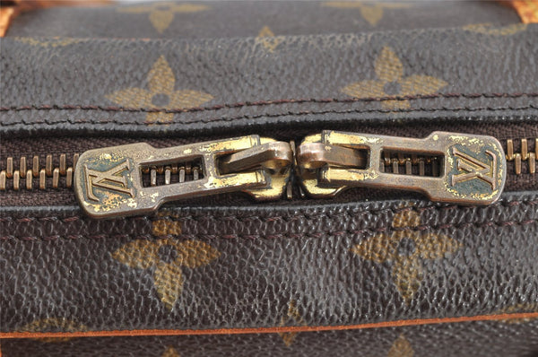 Authentic Louis Vuitton Monogram Porte Documents Voyage M53361 Briefcase 4719I