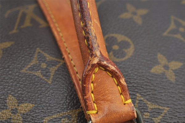 Authentic Louis Vuitton Monogram Porte Documents Voyage M53361 Briefcase 4719I