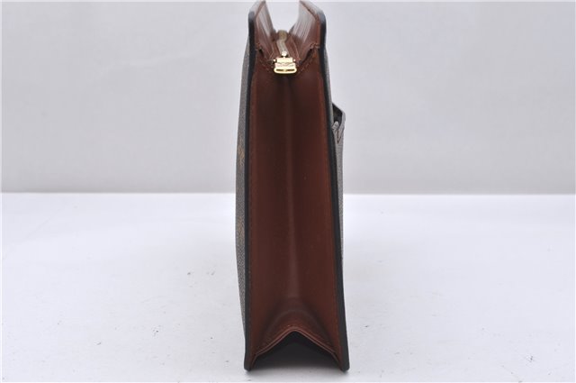 Authentic Louis Vuitton Monogram Pochette Homme Clutch Hand Bag M51795 LV 4720D