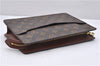 Authentic Louis Vuitton Monogram Pochette Homme Clutch Hand Bag M51795 LV 4720D