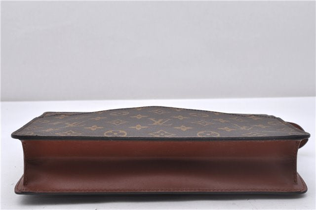 Authentic Louis Vuitton Monogram Pochette Homme Clutch Hand Bag M51795 LV 4720D