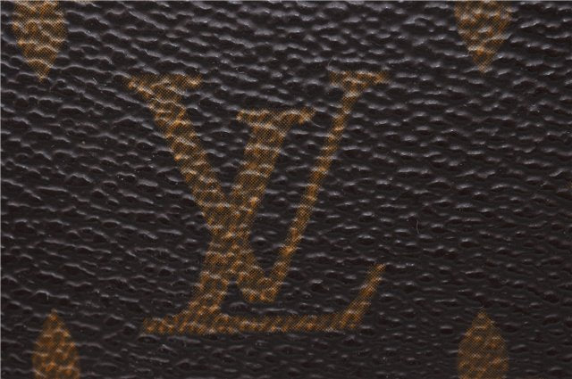 Authentic Louis Vuitton Monogram Pochette Homme Clutch Hand Bag M51795 LV 4720D